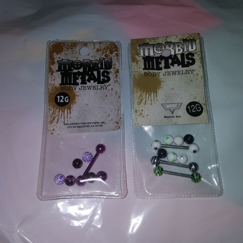 Body Jewelry 12G New Never Opened.